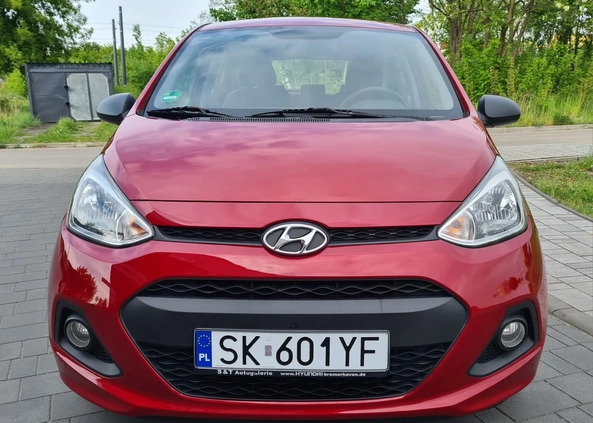 Hyundai i10 cena 24900 przebieg: 72080, rok produkcji 2014 z Katowice małe 301